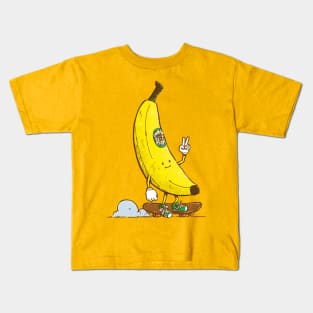 The Banana Skater Kids T-Shirt